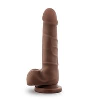 Dr Skin Realistic Cock Basic 7 Inch Chocolate Dildo