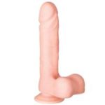 Pure Skin Player 6.25 Inches Penis Dong With Suction Cup Flesh