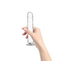 Crystal Addiction 8 Inch Clear Dildo